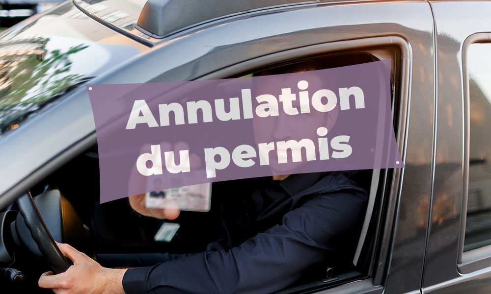 Annulation permis de conduire